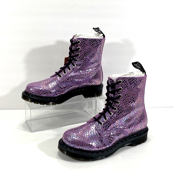 NEW DR. MARTENS 1460 PASCAL BOOTS - Picture 9 of 11